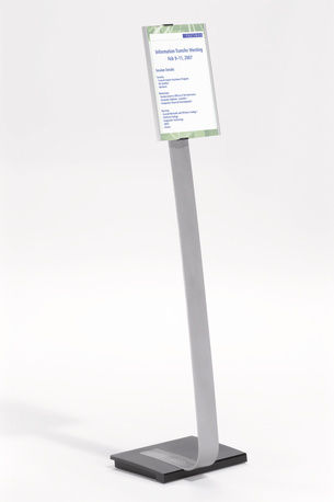 Stand INFO SIGN silver A4 [3]
