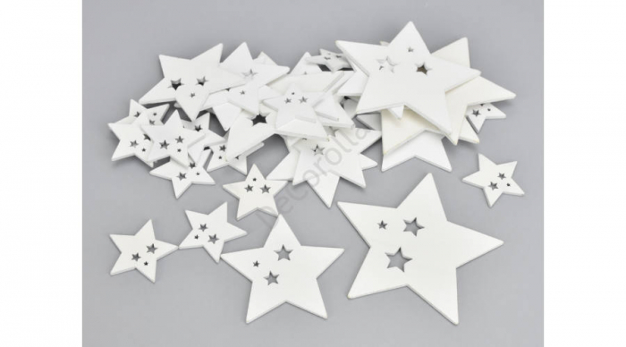 Stelute albe 4cm decupate [1]