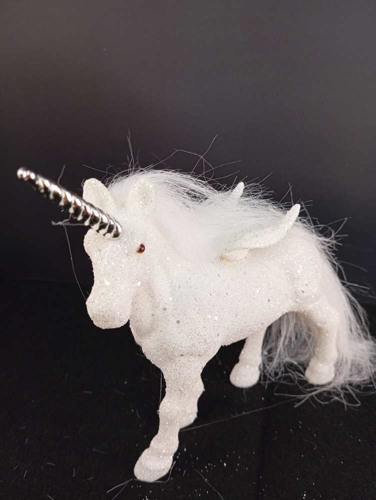 Unicorn plusat stralucitor 14 cm [5]