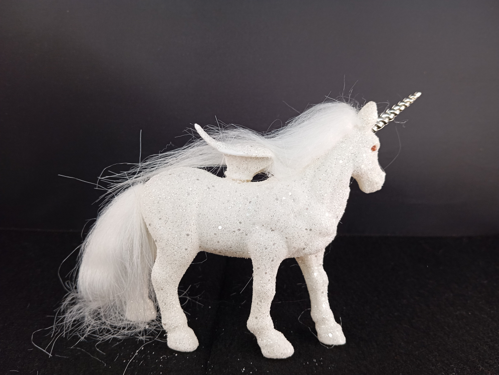 Unicorn plusat stralucitor 14 cm [3]