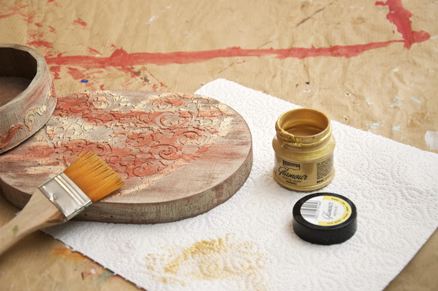 Vopsea acrilica metalizata Glamour- 50 ml- auriu [10]