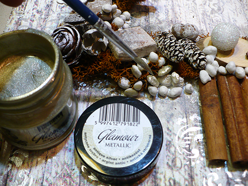 Vopsea acrilica metalizata Glamour- 50 ml- auriu [9]