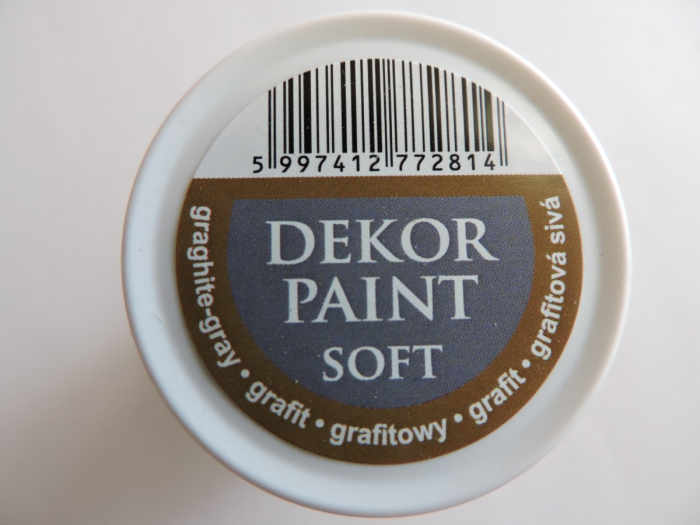Vopsea decorativa Soft 100 ml- grafit [3]