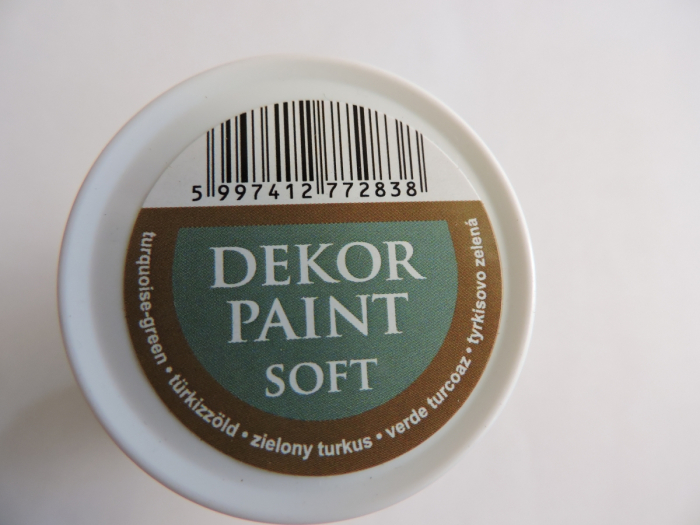 Vopsea decorativa Soft 100 ml- verde turcoaz [3]