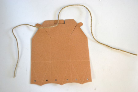 Cutiuta hexagonala din carton 8 x 10 cm [2]