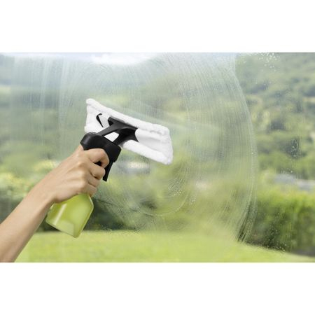 Aspirator pentru ferestre Karcher WV 2 Plus, Acumulator Li-Ion, 3.6 V, 0.1 l, Galben/Negru + Recipient pulverizare [3]