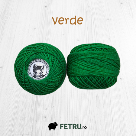 Ata si Fire - Ata brodat 20/2 Cotton Perle 10g