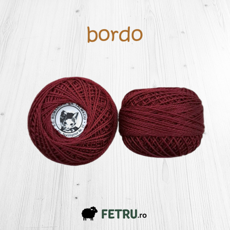 Ata si Fire - Ata brodat 20/2 Cotton Perle 10g