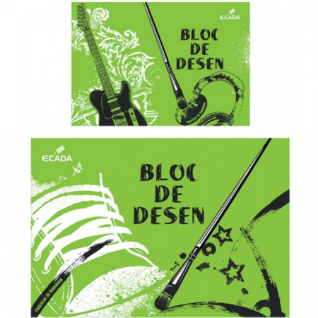 Caiete, Coperti - Bloc de Desen 120g 15 file