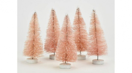 Accesorii - Bradut decorativ - piersica- 12cm