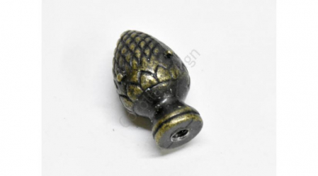 HOBBY: Unelte & Accesorii - Buton pentru mobila - ghinda- 26 x 15mm