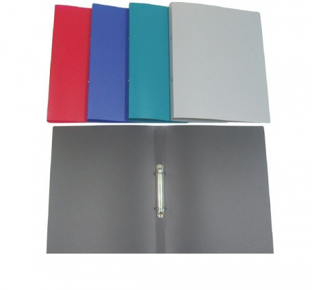 Caiet mecanic, Clipboard - Caiet mecanic PP A4, 2 inele, coperta moale