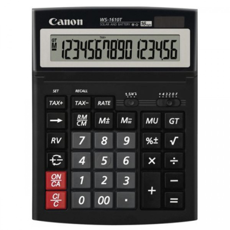 Aparate de birou - CANON WS1610T CALCULATOR DESKT 16DIG