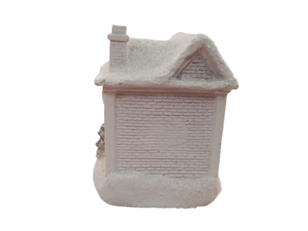 Casuta alba cu LED 6*7*10 cm [3]