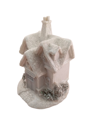 Casuta alba cu LED 6*7*10 cm [1]