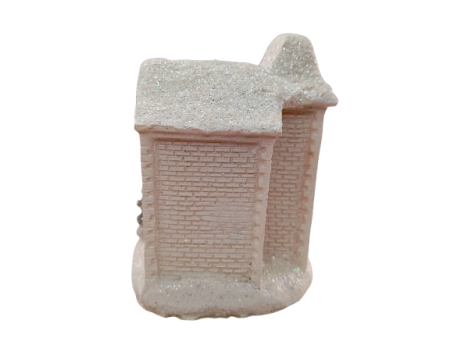 Casuta alba cu LED 6*7*10 cm [3]