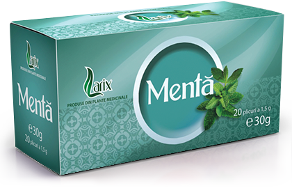 Ceaiuri Pliculete - Ceai Menta 20 doze 30g