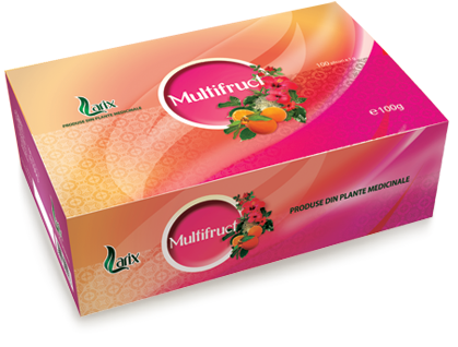 Ceaiuri Pliculete - Ceai Multifruct 100 doze 200g