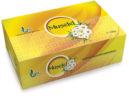 Ceaiuri Pliculete - Ceai Musetel 100 doze 100g