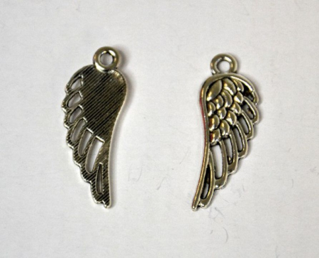 Accesorii bijuterii - Charm aripa 3.3 cm- 367245
