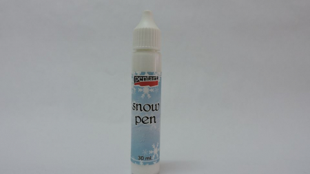 3D - Contur efect de zapada- Snow pen- 30 ml
