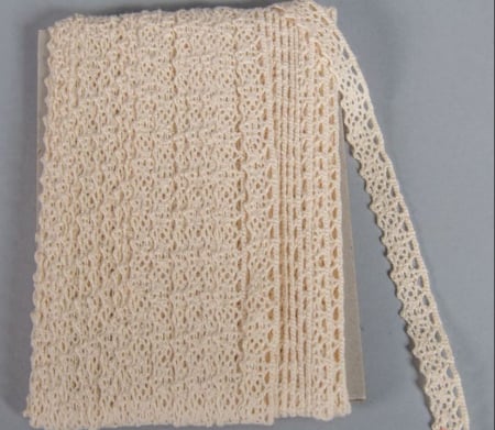 Dantela - Dantela bej-1m/1cm