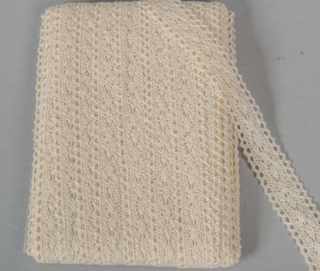 Dantela - Dantela bej-1m/2cm-372073