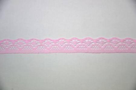 Dantela - Dantela din nilon roz pal-20m/ 2cm-372664