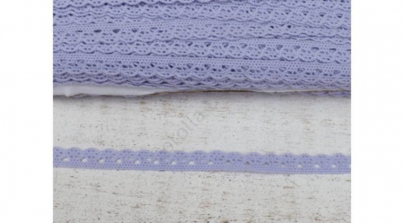 Dantela - Dantela lavanda- 1m/1cm- 0094