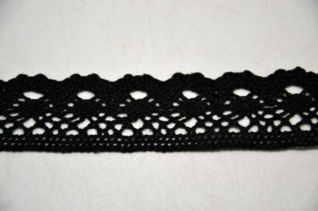 Dantela - Dantela neagra 1m/3cm -371841