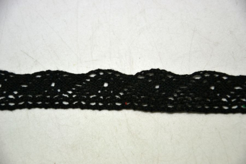 Dantela - Dantela neagra 2 cm latime