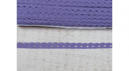 Dantela - Dantela violet- 1m/1cm- 0094