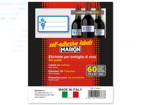 Etichetare - Etichete sticle vin 60/set