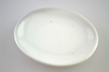 Ceramica - Farfurie mini cu magnet ovala - 7.5 x 5.8 cm