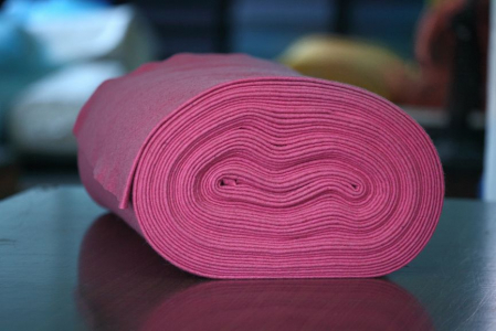 Metraj Lana 60%-40% - Fetru IDEA (60% lana, 40% viscoza) la metru - pink