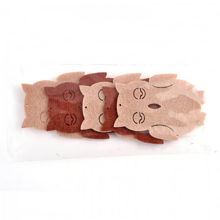 Figurine din fetru- Bufnita 5 cm (6/set) [1]