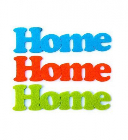 Figurine din fetru - Figurine din fetru- "Home" (3 buc/set)