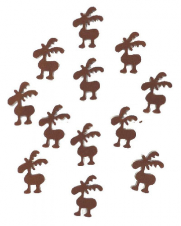 Figurine din fetru - Figurine din fetru - reni 3 cm(12/set)
