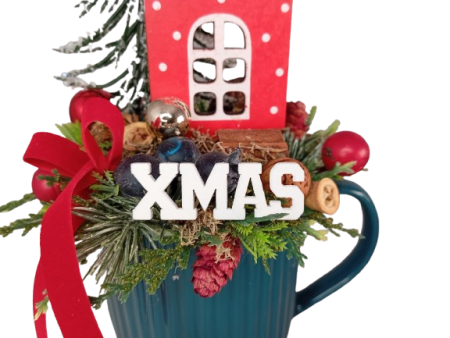 Iscriptie din lemn X-Mas [2]