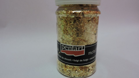 Fulgi de foita metalica-1g-auriu- M7 [0]