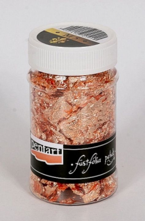Lacuri si solutii - Fulgi de foita metalica-1g-cupru- M5