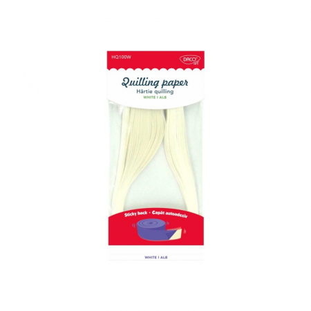 HOBBY: Articole baza - Hartie Quilling UNI 42.5 x 0.5 cm, 100/set