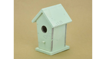 Primavara - Hranitoare de pasari decorativa 10 cm- menta
