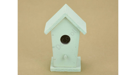 Hranitoare de pasari decorativa 10 cm- menta [1]