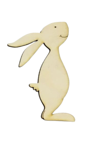 Figurine din lemn - Iepuras 10 cm