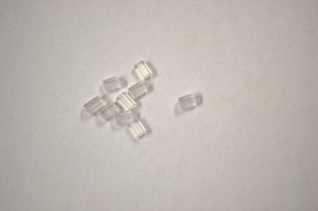 Accesorii bijuterii - Inchizatori dop din silicon 3x2 mm-50buc- 380241