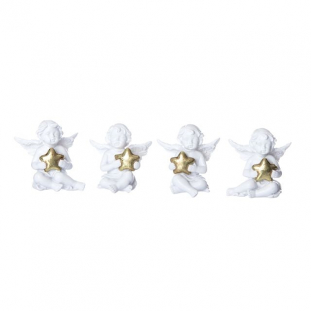 Figurine - Ingeras cu stea 3.3 cm
