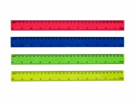Lineare, Compasuri - Rigla plastic 30cm Color