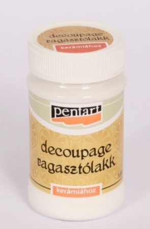 Adezivi - Lipici cu lac pentru decoupage pe ceramica- 100 ml