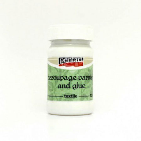 Adezivi - Lipici cu lac pentru decoupage pe textile- 100 ml